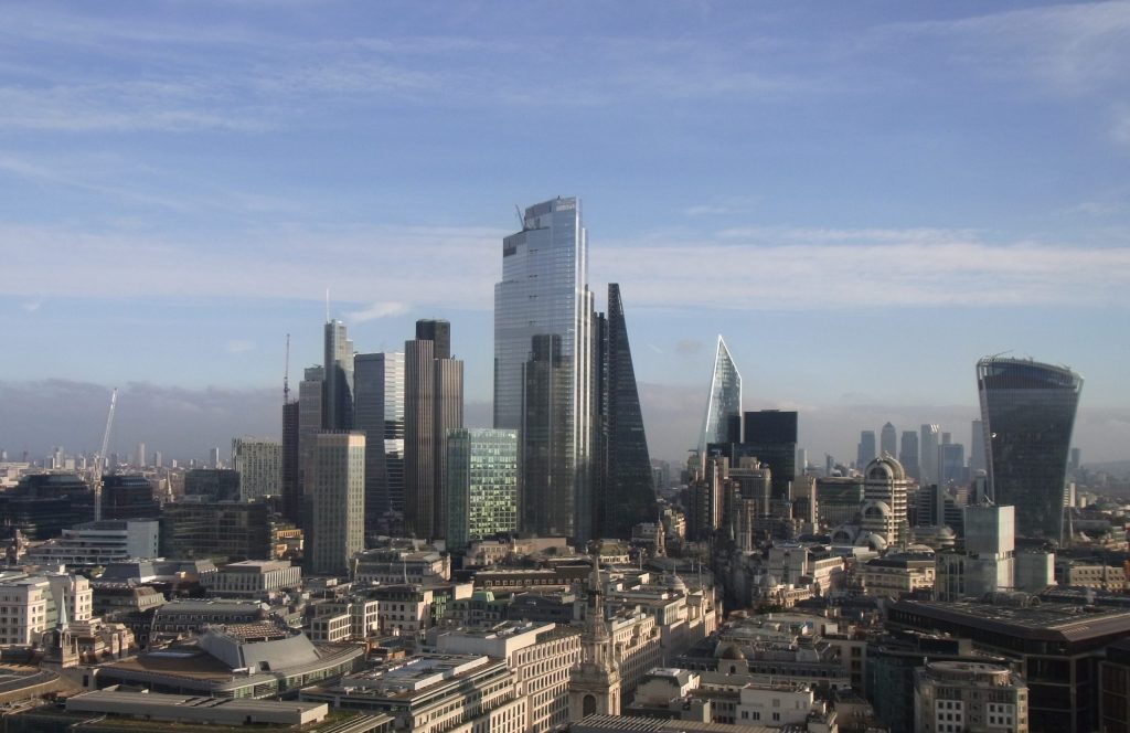 City of London skyline